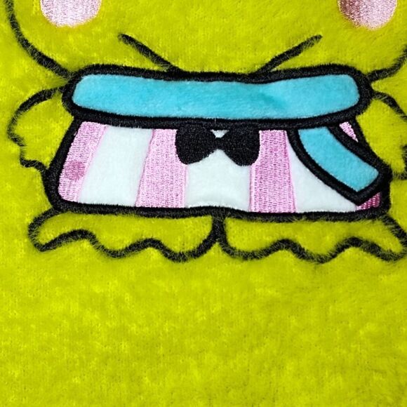 Forever 21 Hello Kitty & Friends Keroppi Fuzzy T-Shirt Small - Picture 4 of 16